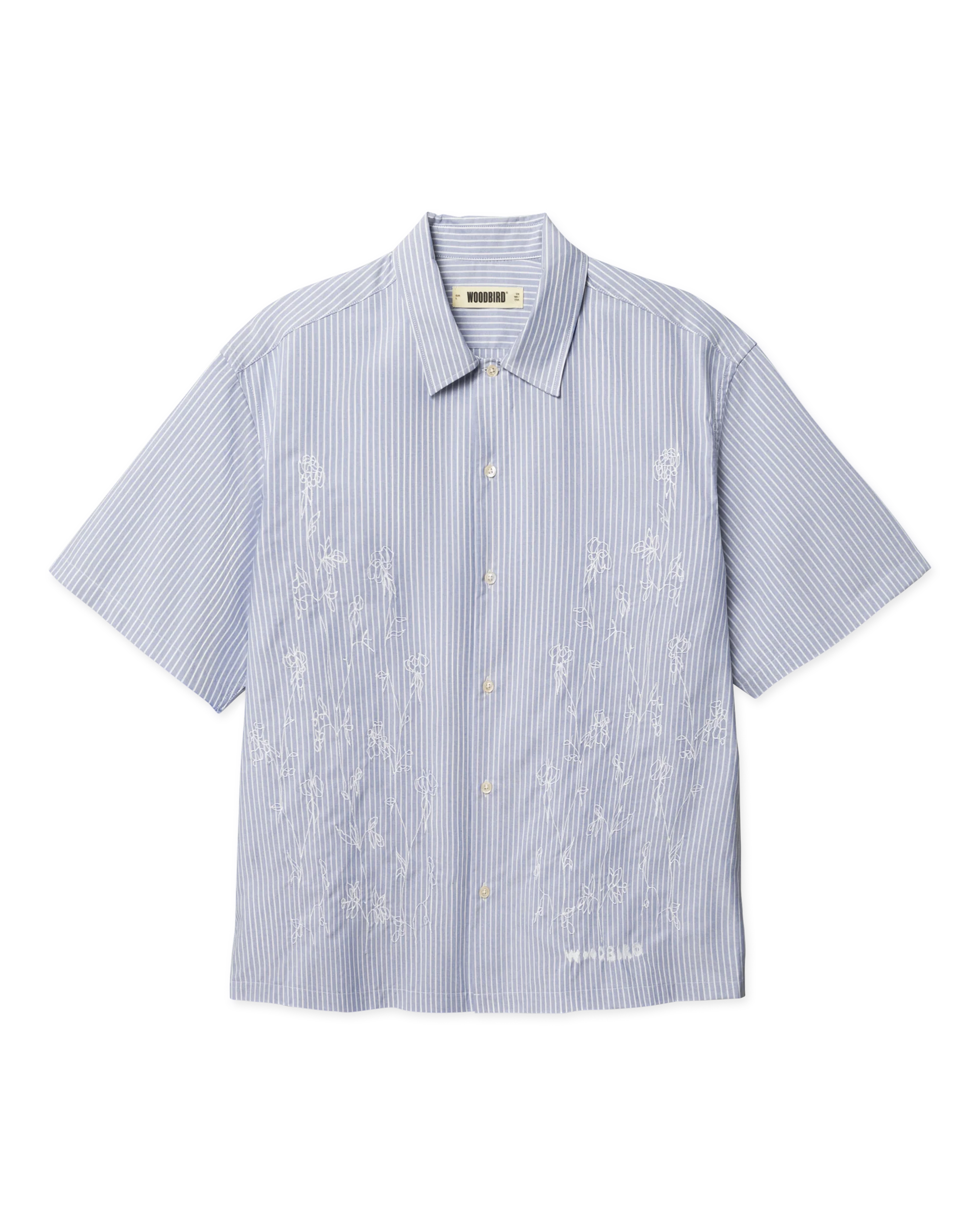 WOODBIRD - WBWANG OX FLOWER SHIRT