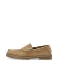 WHITE - BIAGREG Penny Loafer Suede