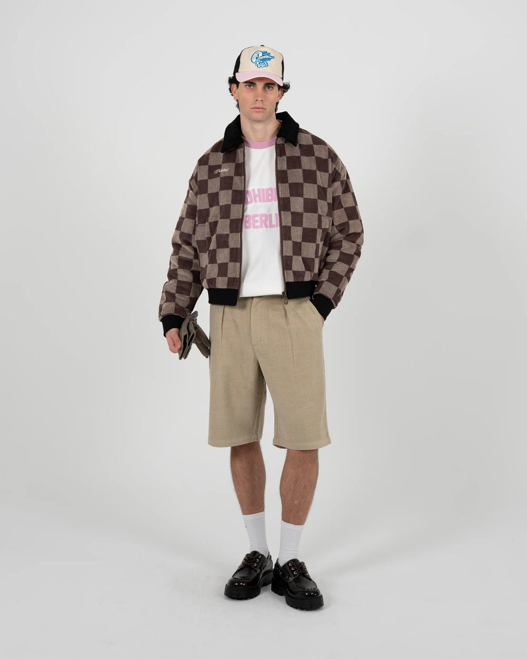 PROHIBITED - Intercooler Bomber Jacket Brown