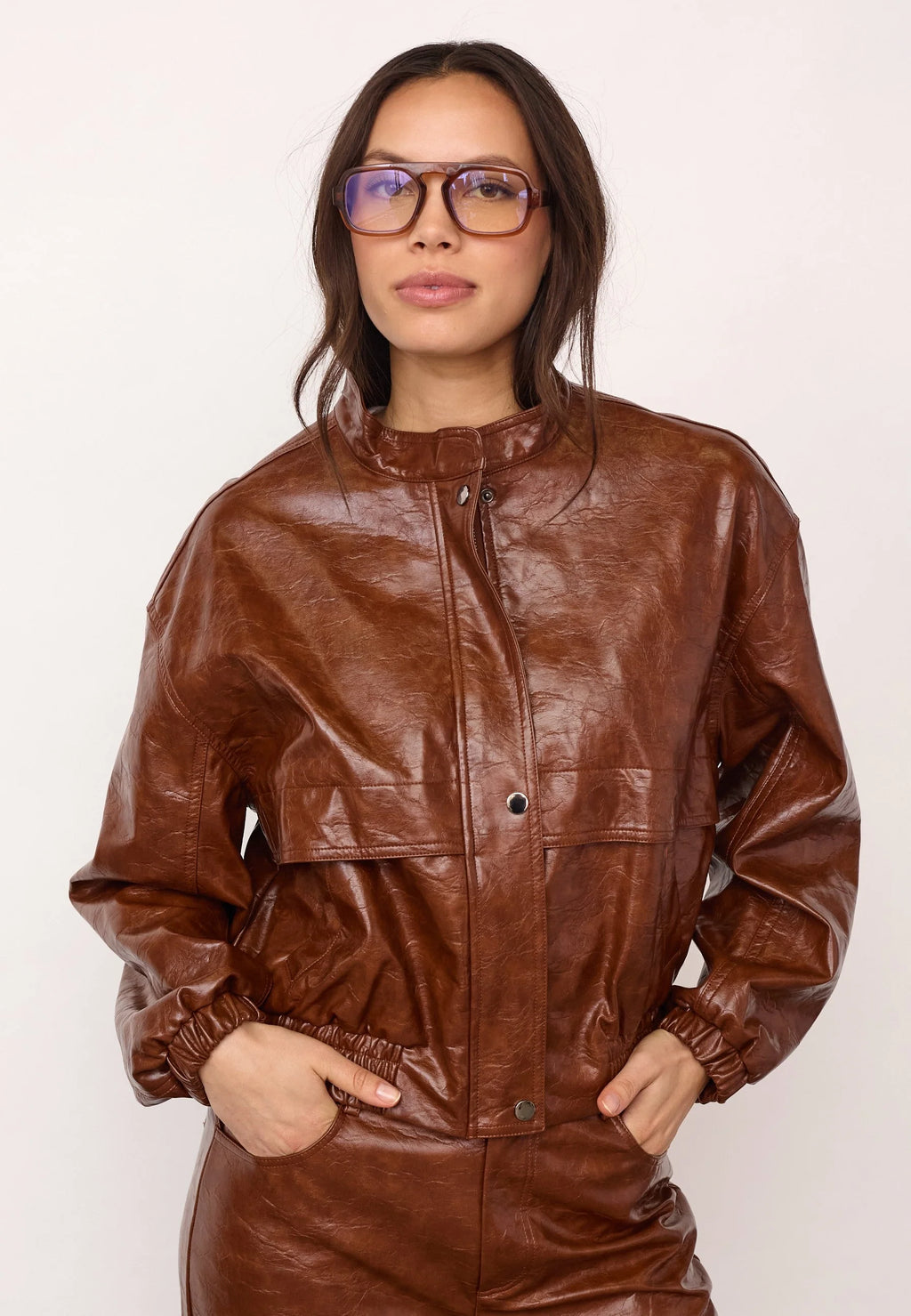 COCOUTURE - RichaCC Bomber - Cognac