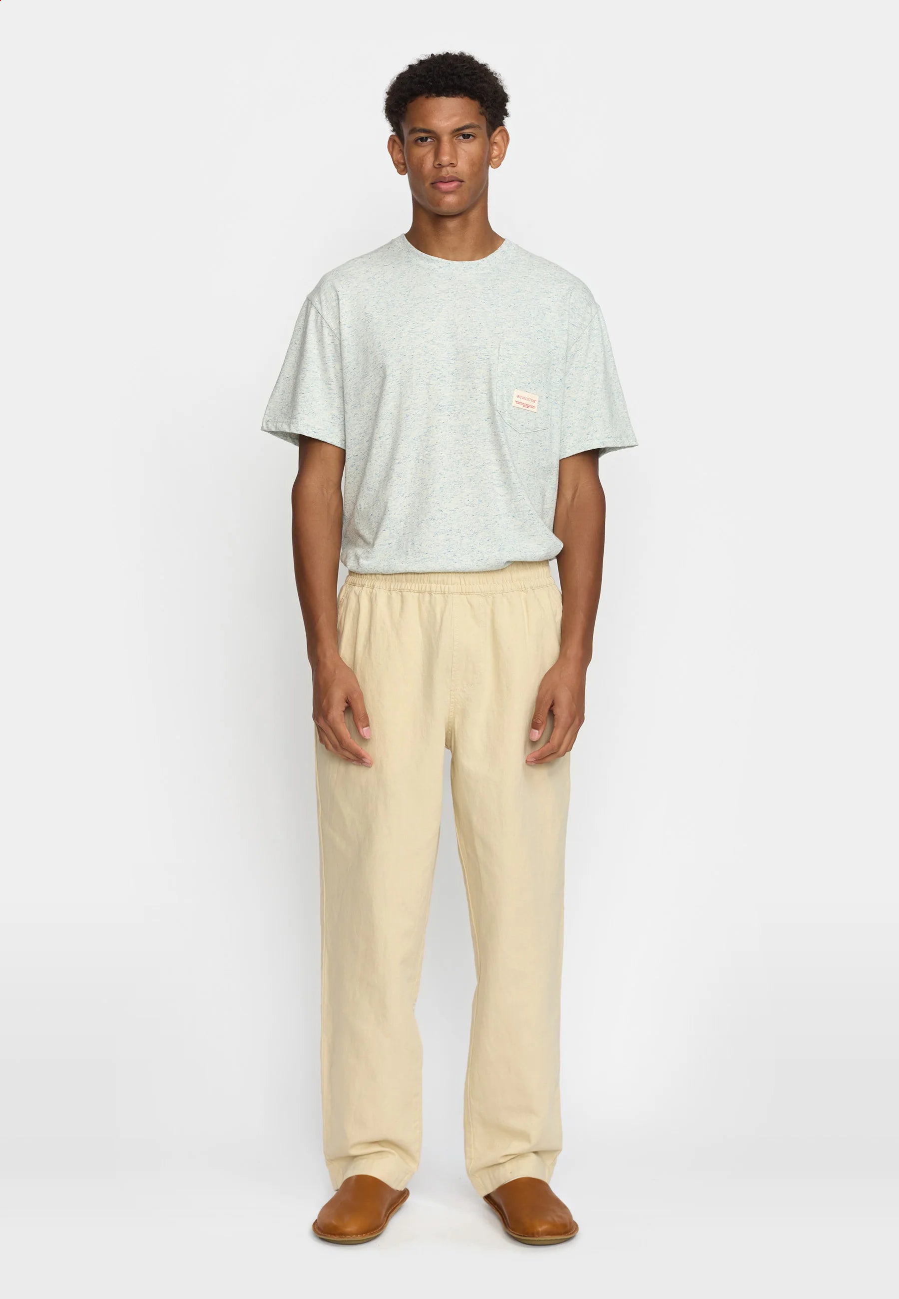 REVOLUTION - Linen Trousers / 5890