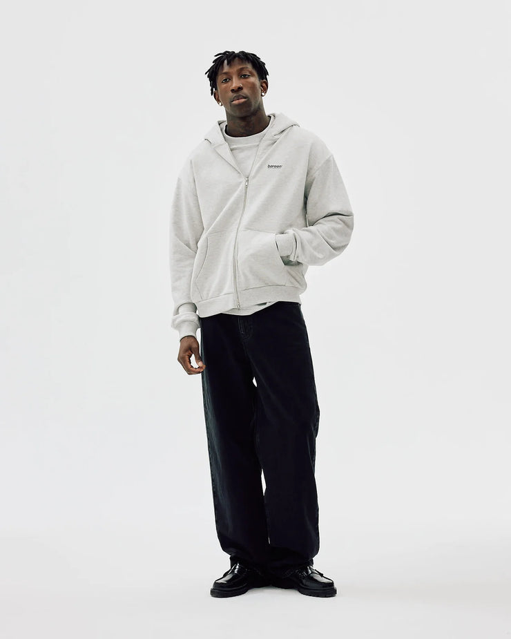 BAREEN - oversize zip hoodie