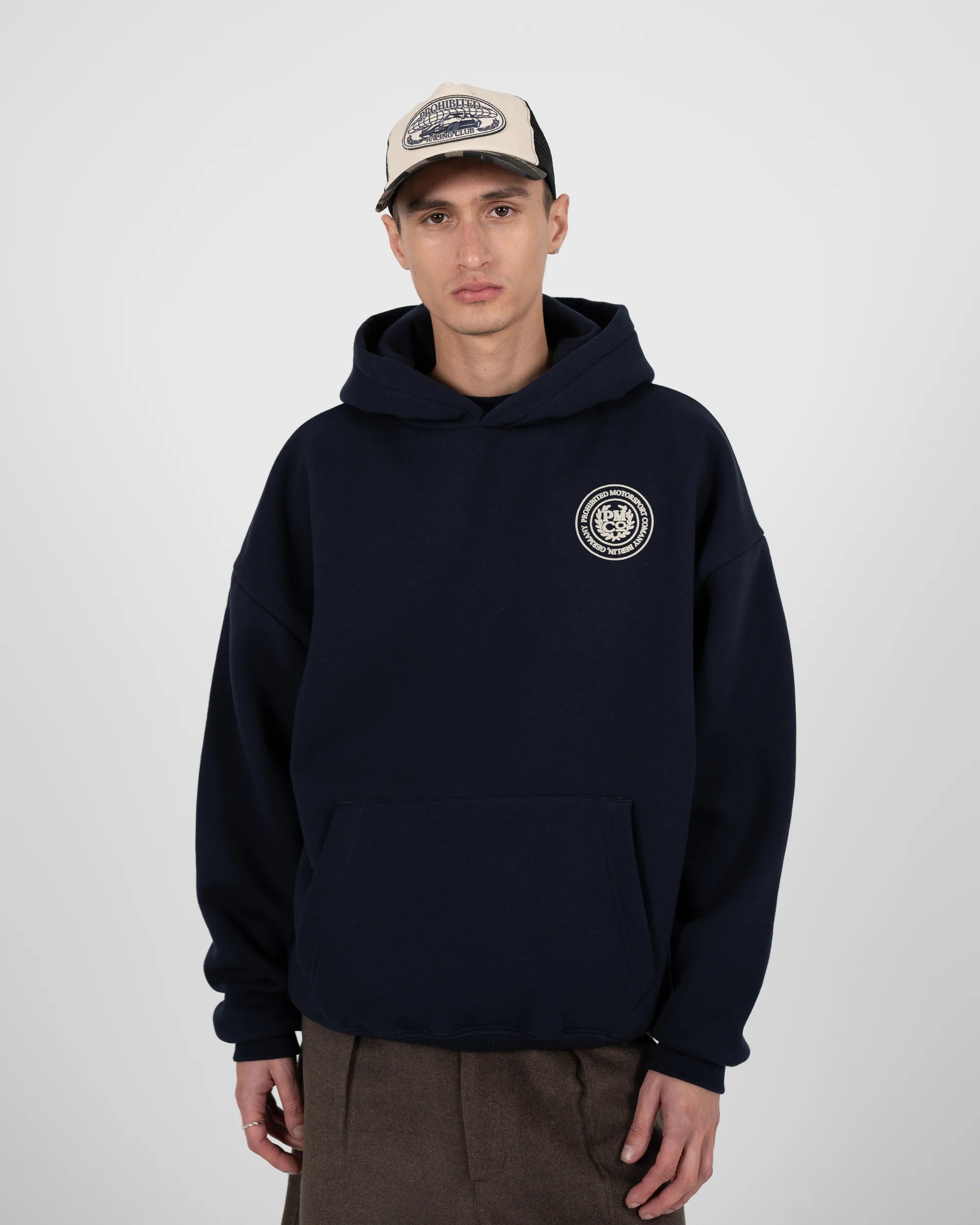 PROHIBITED - Horse Racer Hoodie Deep Blue