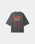 BAREEN - Oversized Box Fit - World Tour - Washed Black