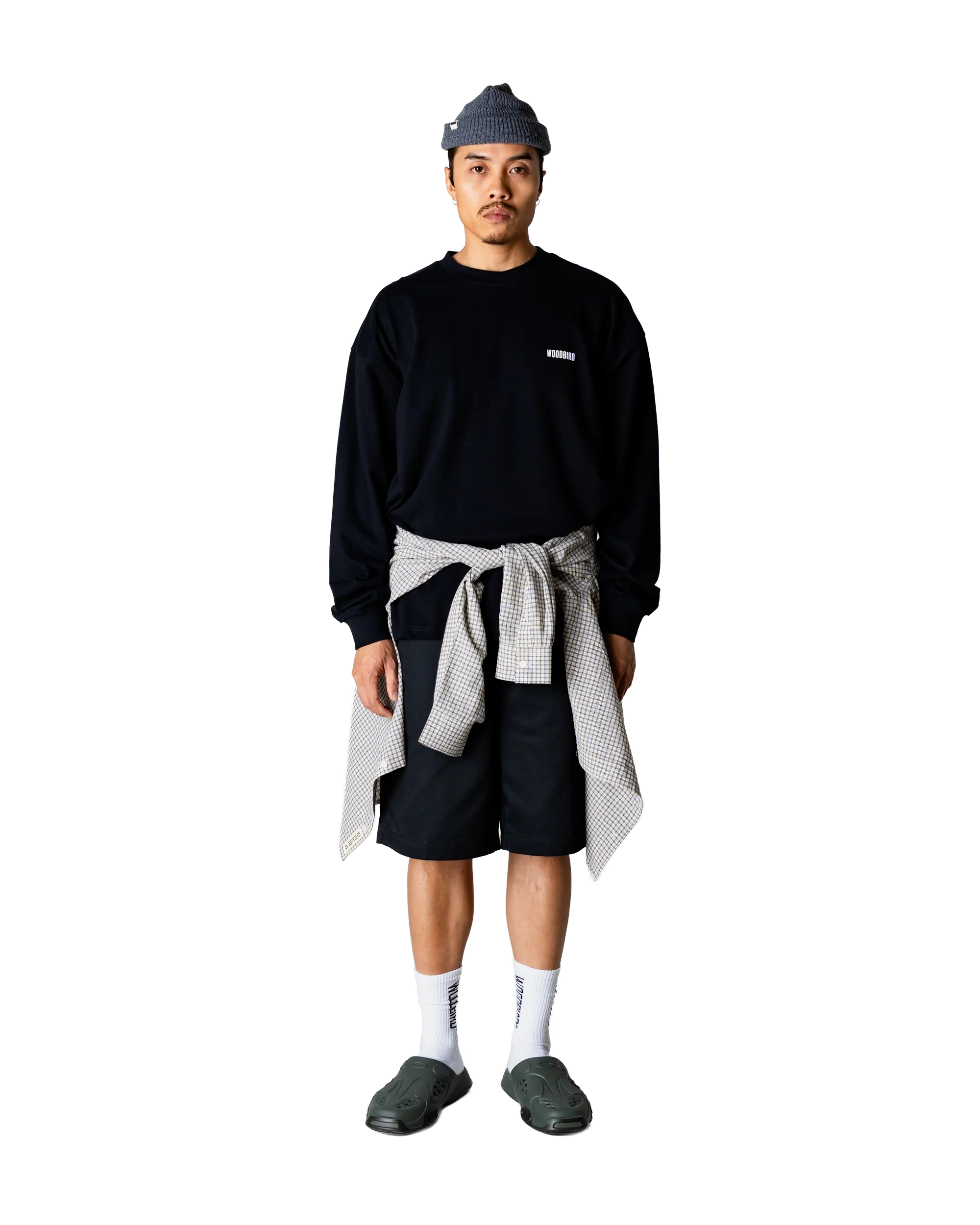 WOODBIRD - WBJOES L/S LOGO TEE