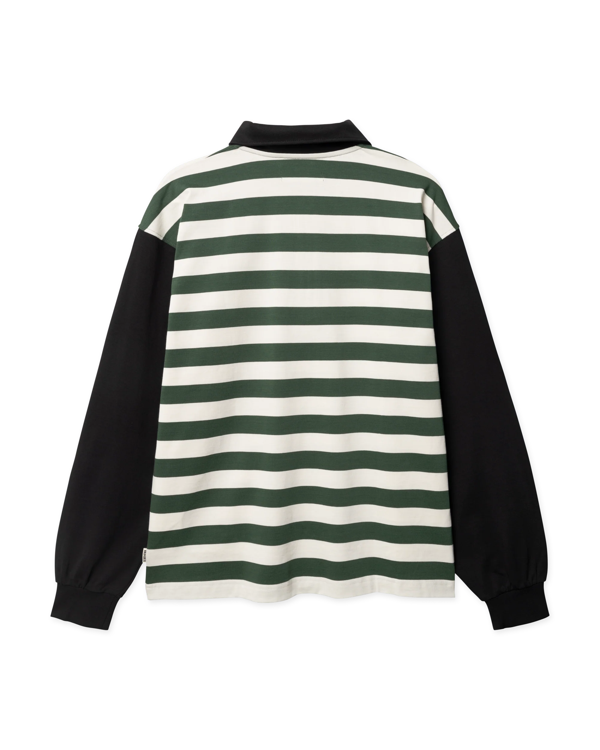 WOODBIRD - WBHIRO L/S STRIPE ZIP POLO