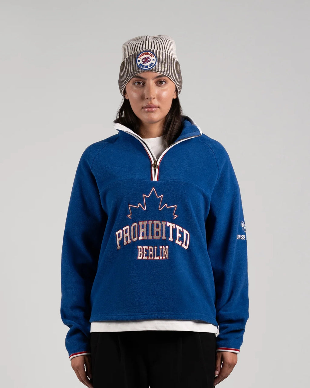 PROHIBITED - Swiss Alps Fleece Quarter-Zip