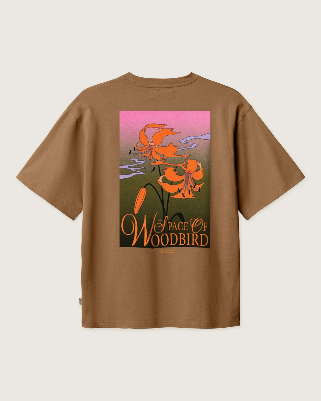 WOODBIRD - baine flower tee