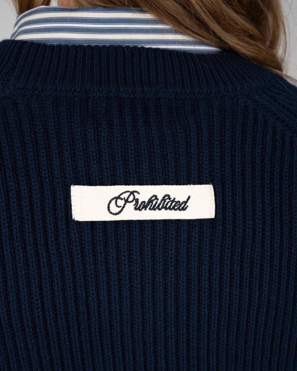 PROHIBITED - Campus Knit Sweater