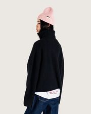WOODBIRD - fang half zip knit