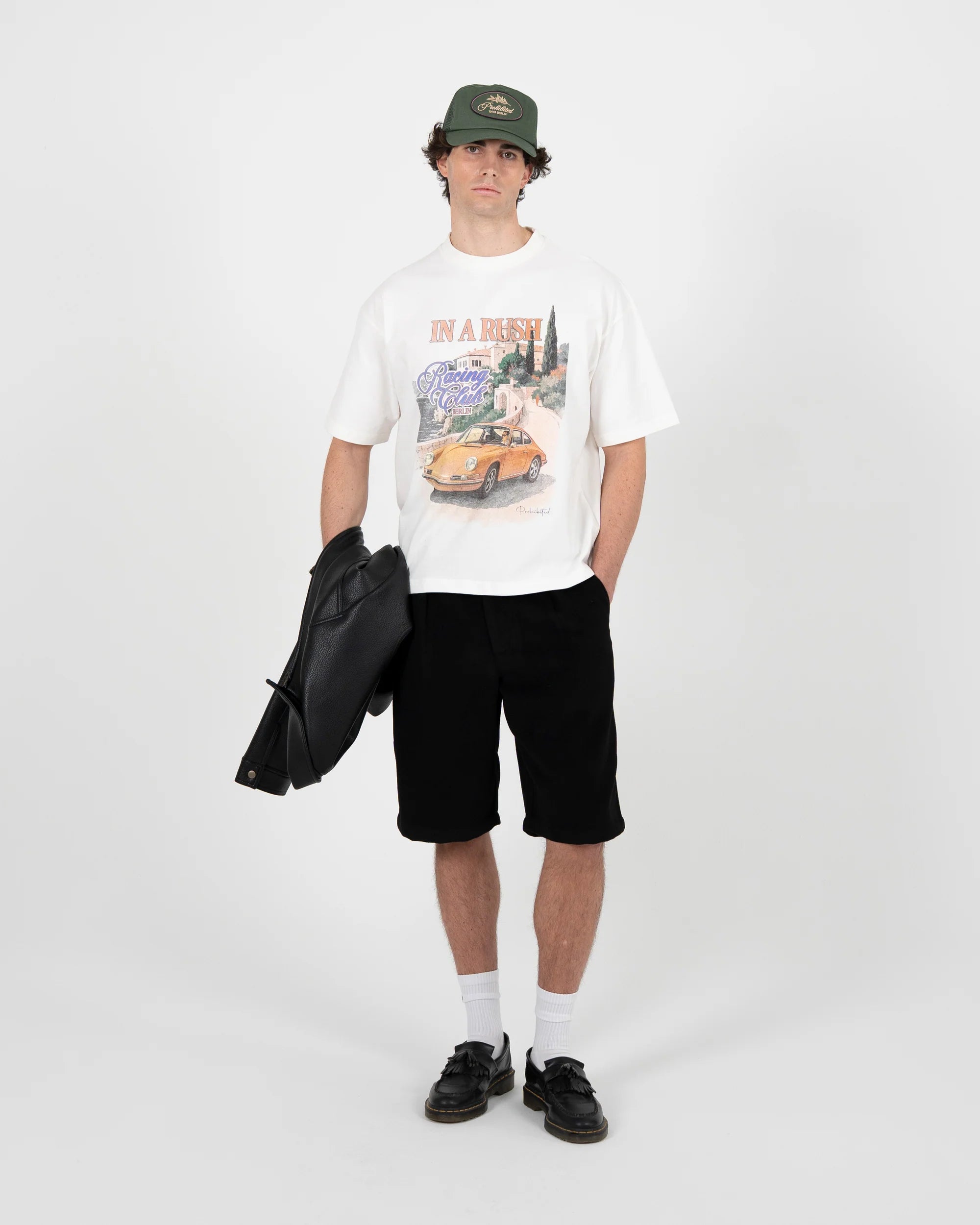 PROHIBITED - Podium Pleated Shorts Black