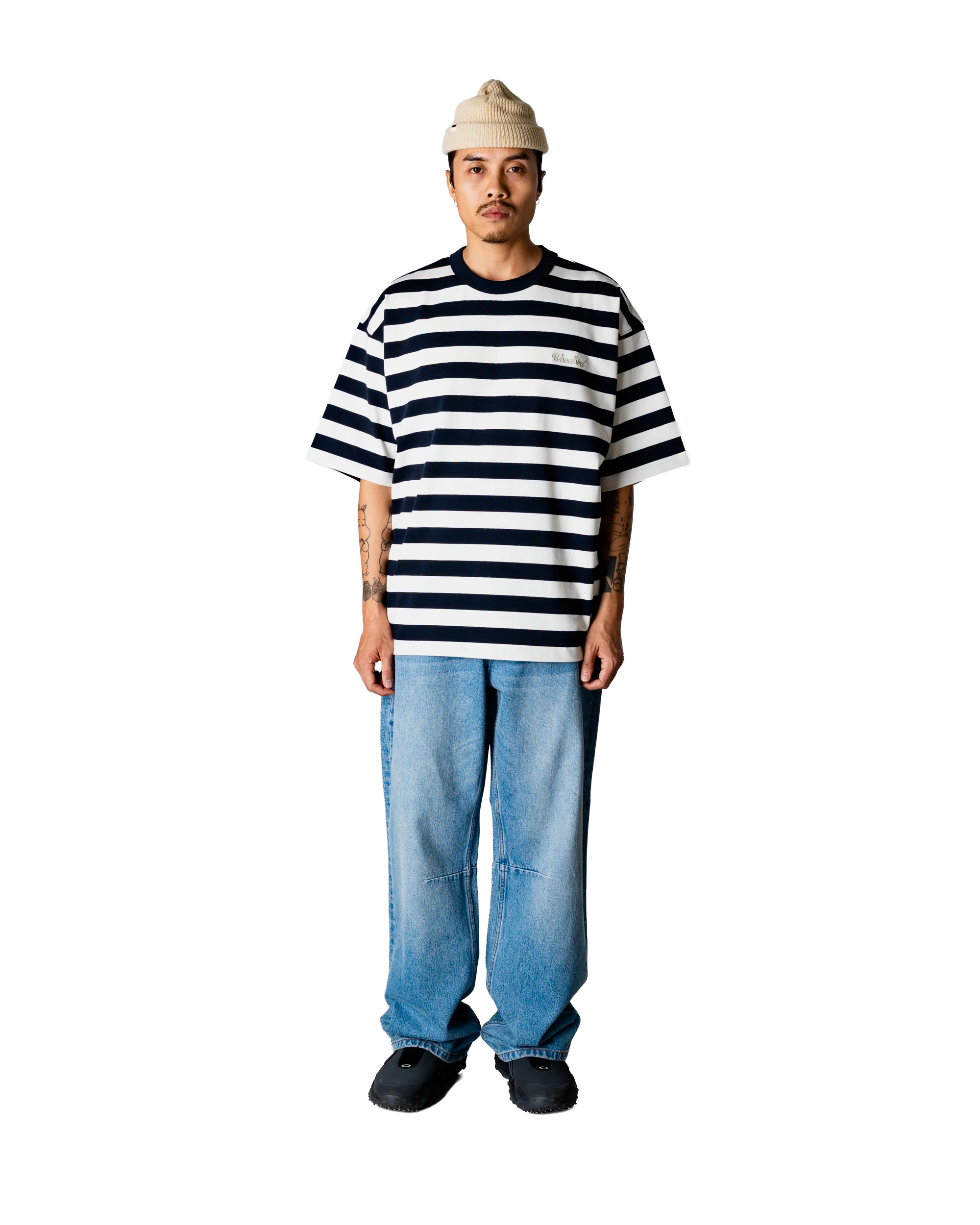 WOODBIRD - WBBEAM STRIPE TEE