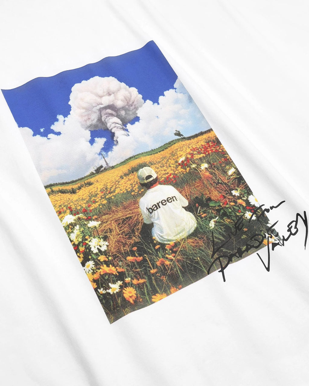 BAREEN - Box Fit T-shirt - Field