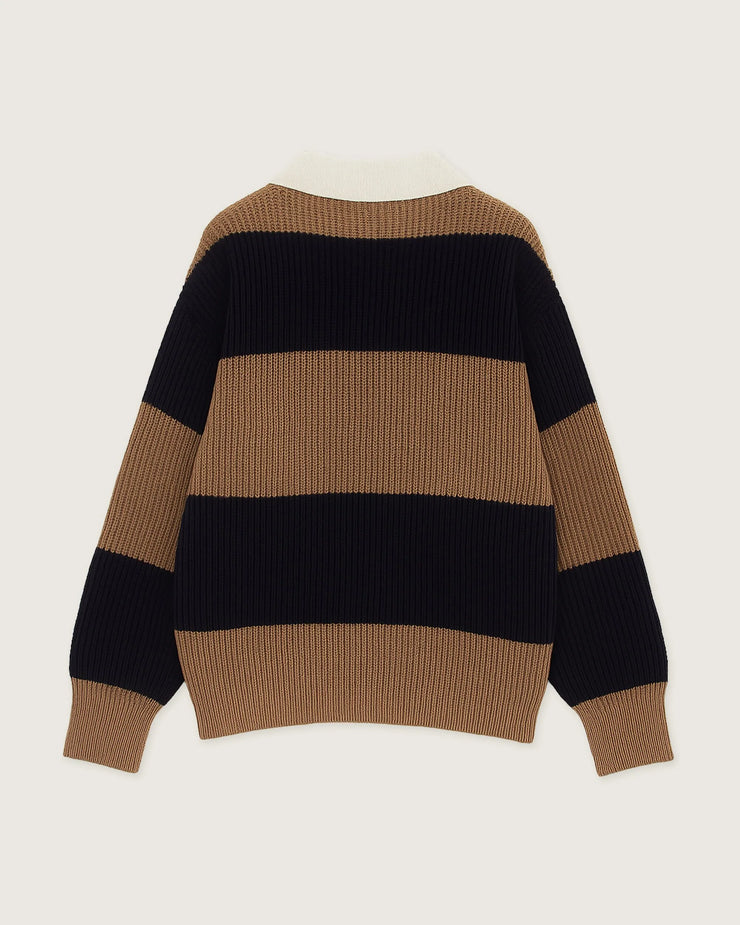 WOODBIRD - lotu striped polo