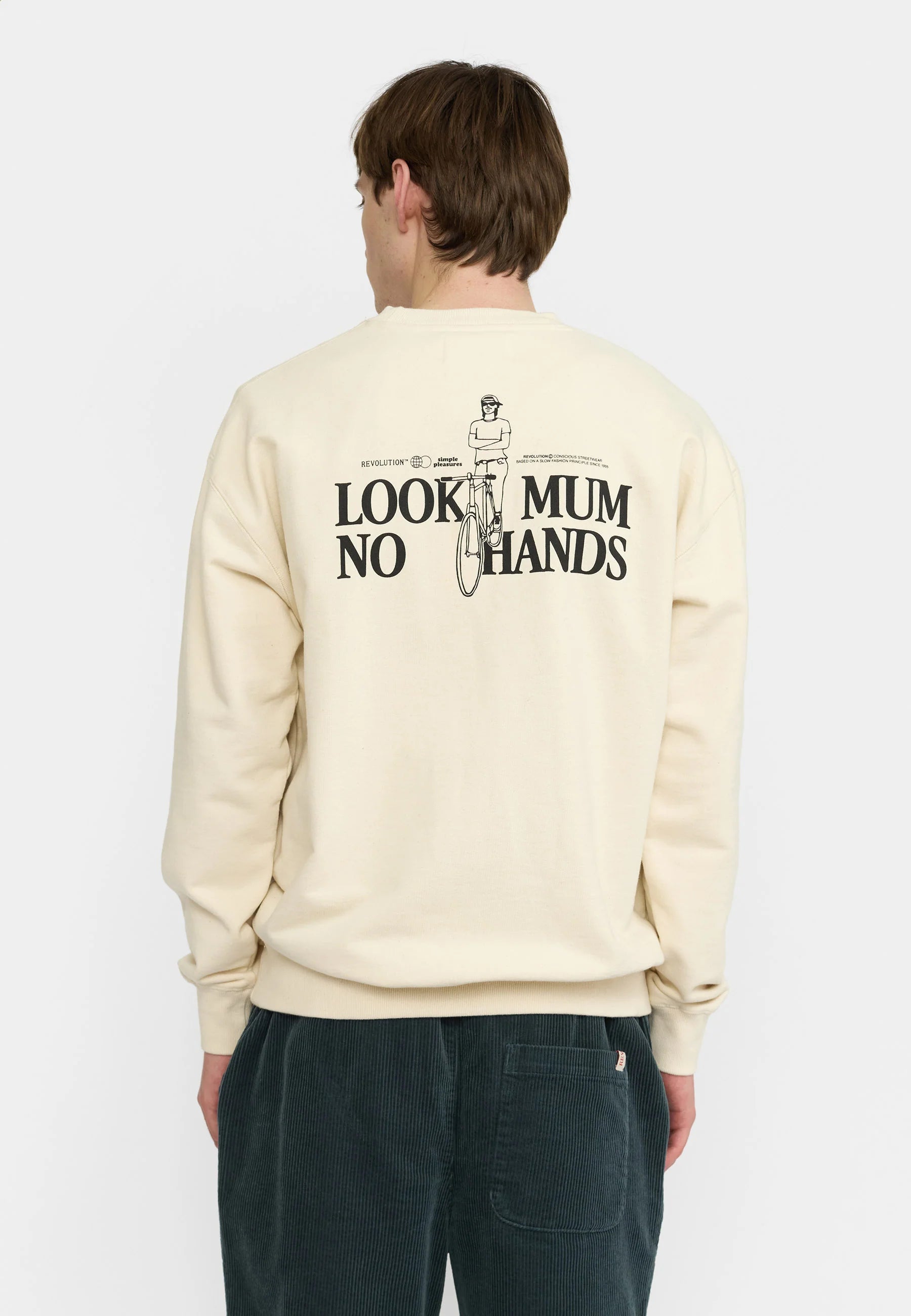 REVOLUTION - Printed Crewneck 2793 MUM