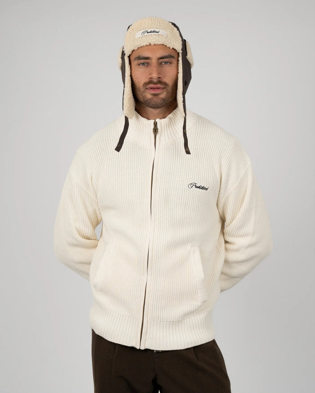 PROHIBITED - Campus Knit Jacket