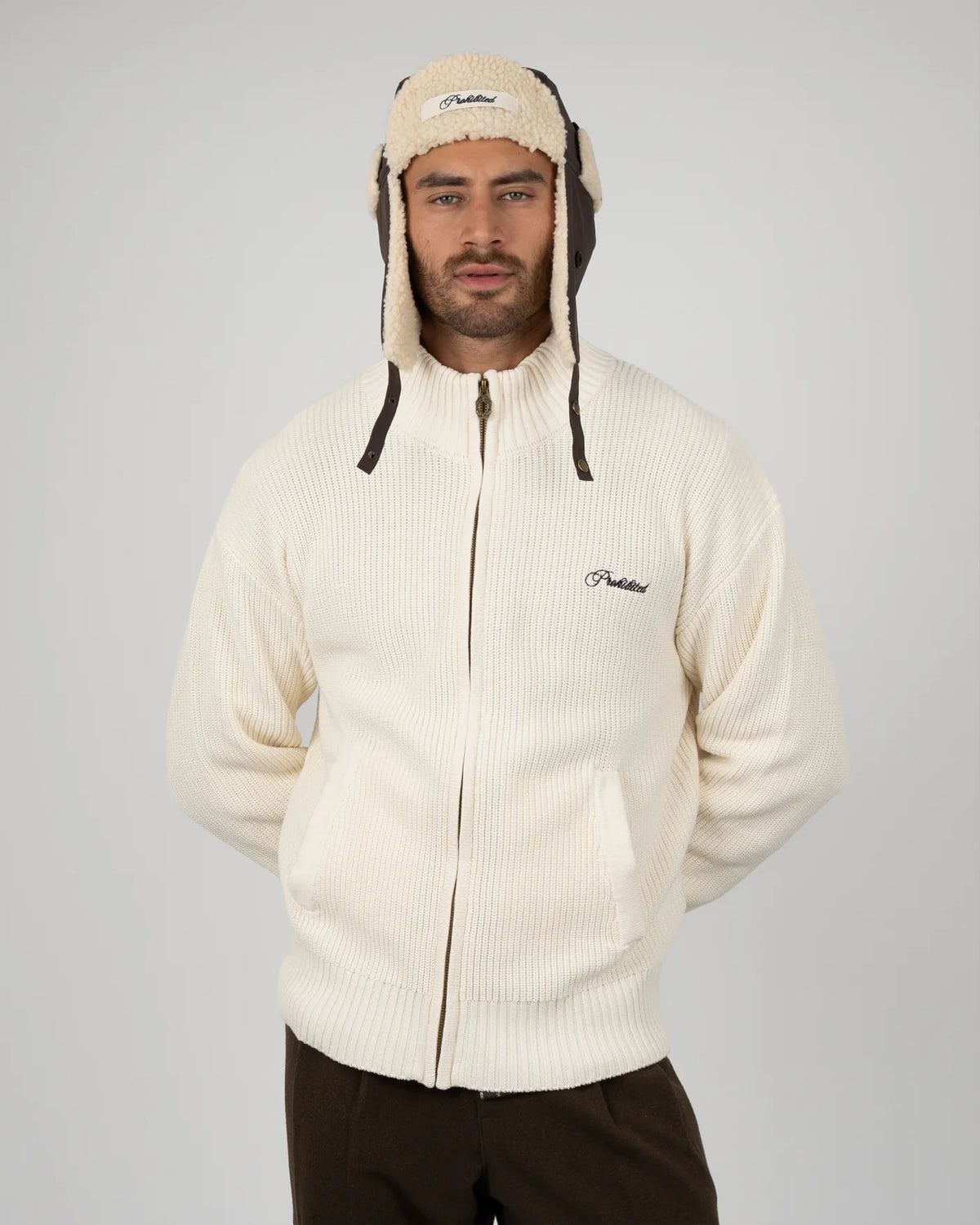 PROHIBITED - Campus Knit Jacket