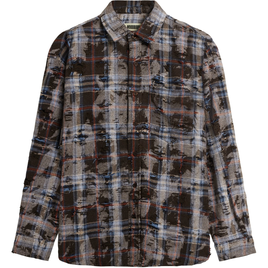 WOODBIRD - young ripped shirt