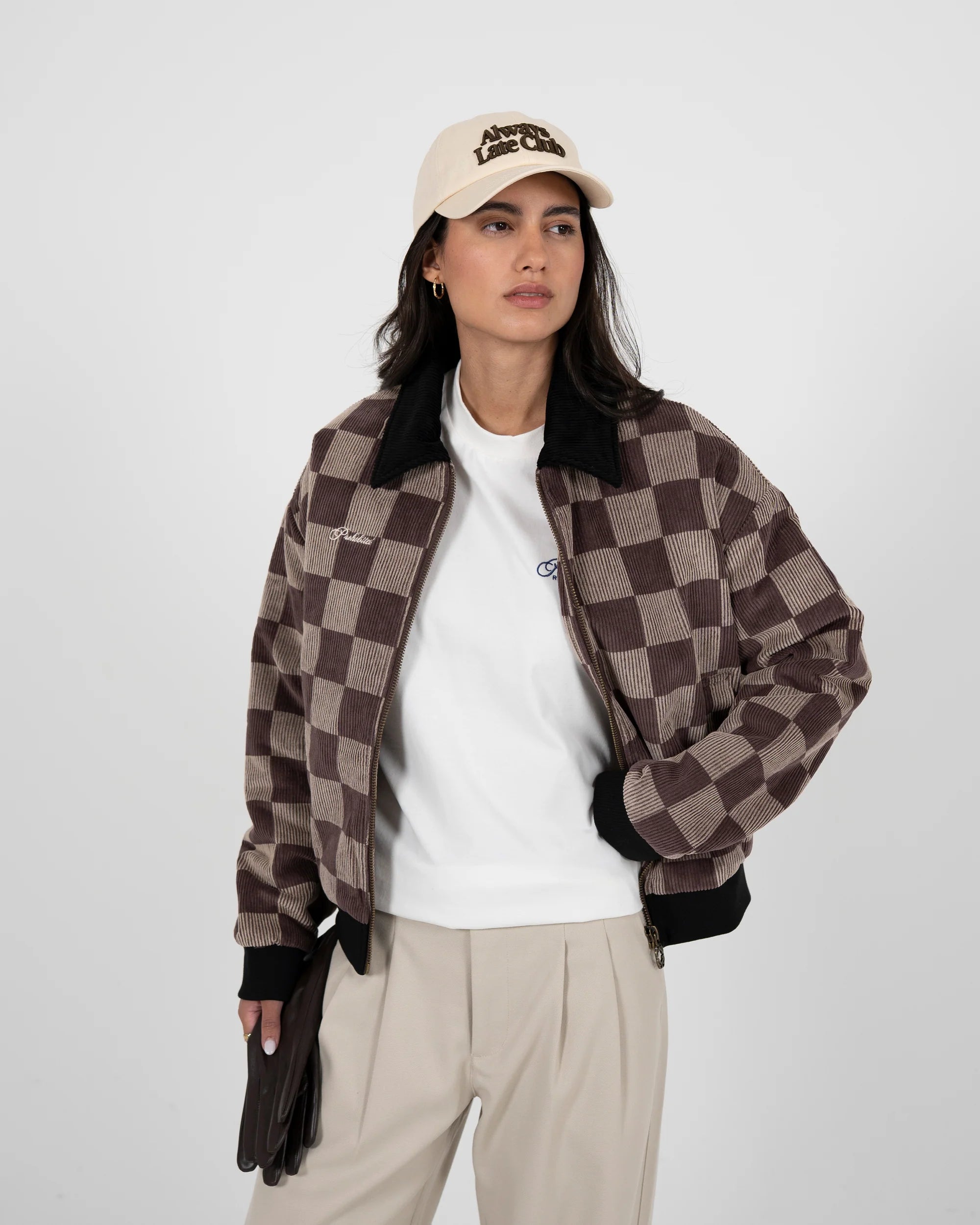 PROHIBITED - Intercooler Bomber Jacket Brown