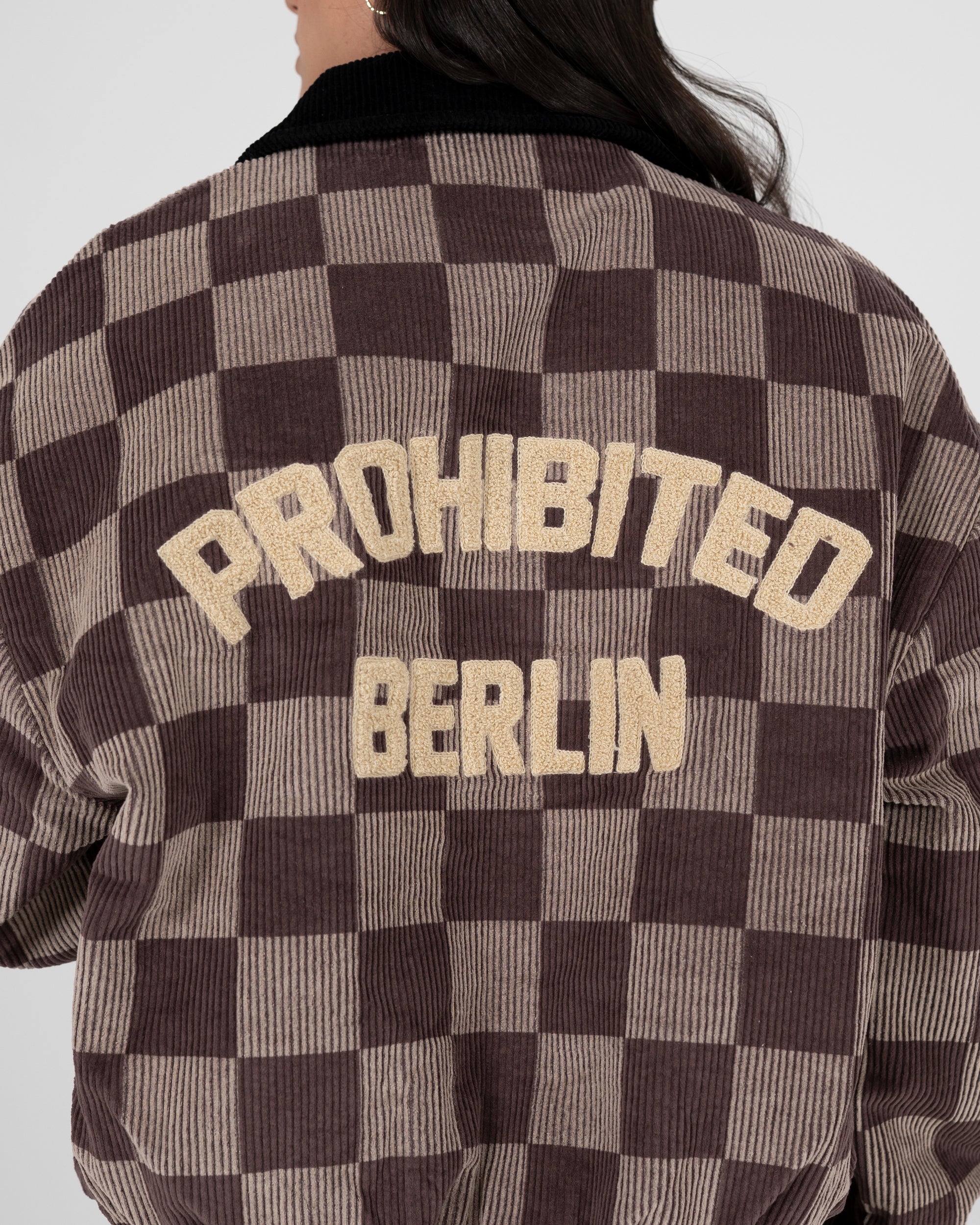 PROHIBITED - Intercooler Bomber Jacket Brown
