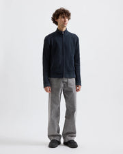 BRIXTOL TEXTILES - SEVEN MIDNIGHT BLUE WOOL
