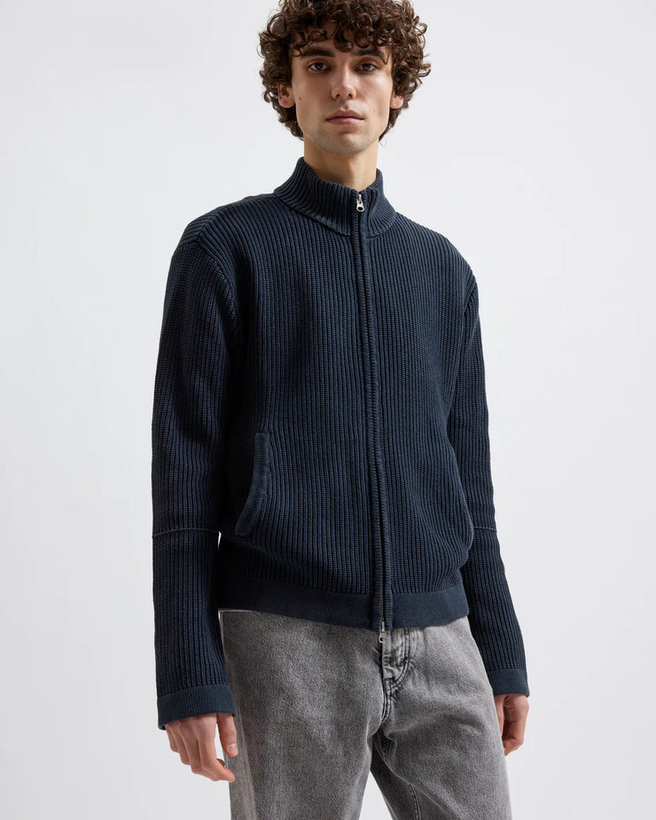 BRIXTOL TEXTILES - SEVEN MIDNIGHT BLUE WOOL