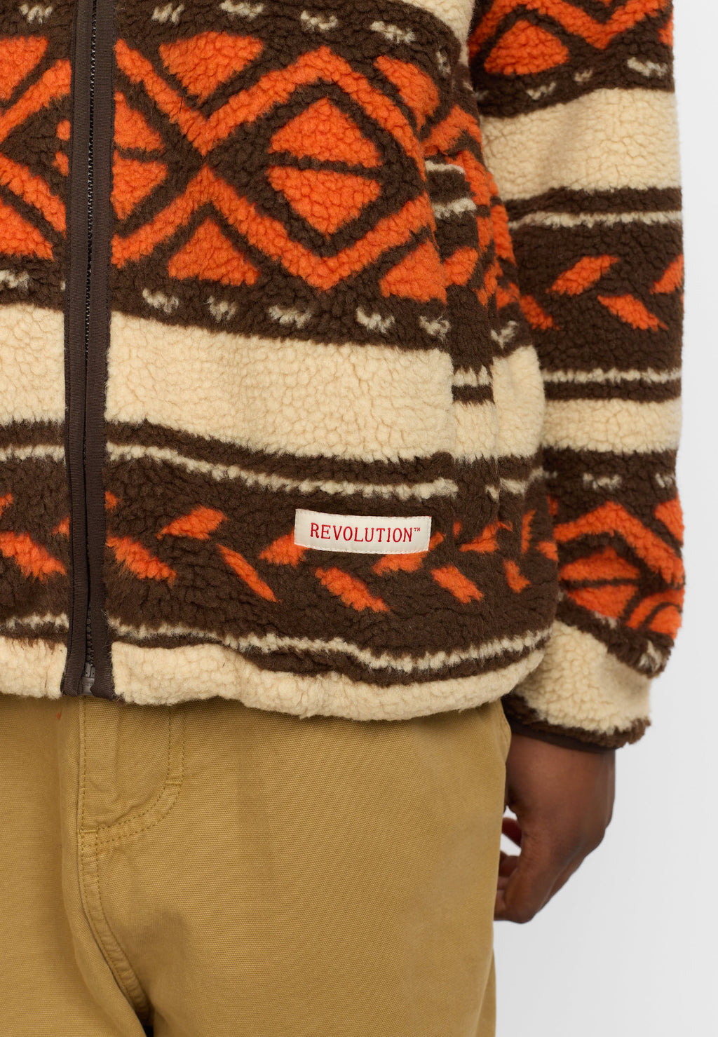 REVOLUTION - Printed Teddy Jacket 7021