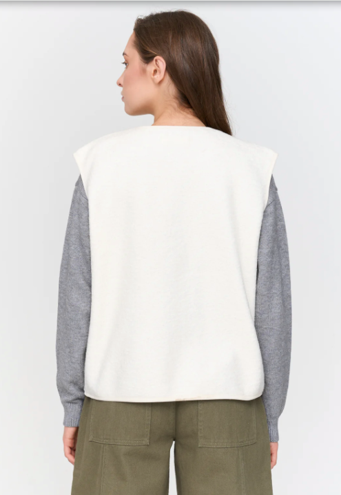 24COLOURS - VEST WHITE