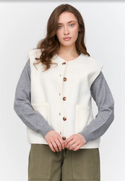 24COLOURS - VEST WHITE