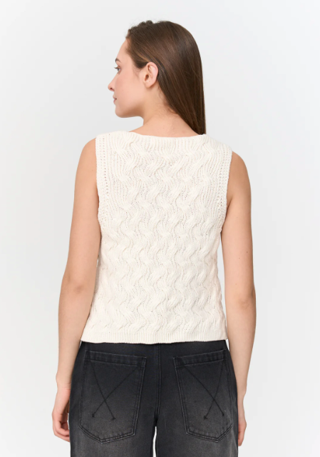 24COLOURS - VEST WHITE