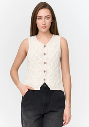 24COLOURS - VEST WHITE