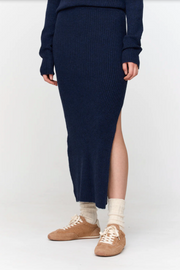 24COLOURS - SKIRT BLUE