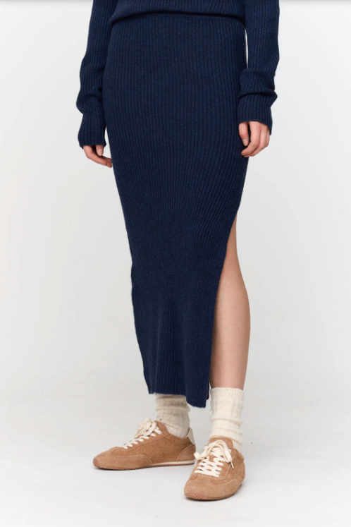 24COLOURS - SKIRT BLUE
