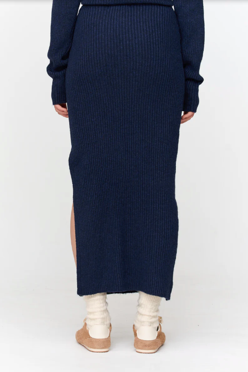 24COLOURS - SKIRT BLUE