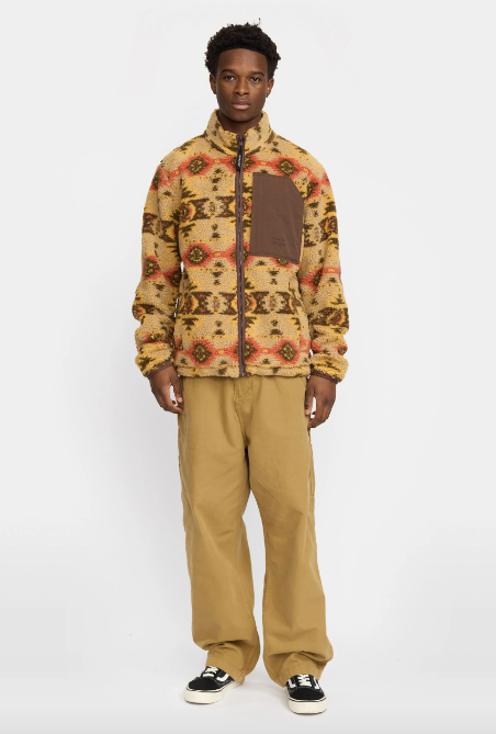 REVOLUTION - PRINTED TEDDY JACKET 7020