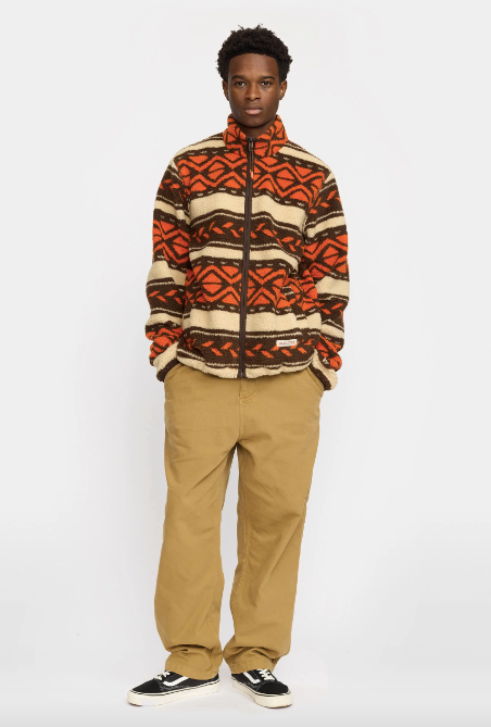 REVOLUTION - PRINTED TEDDY JACKET 7021
