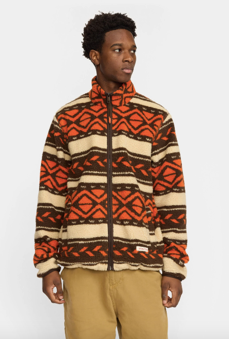 REVOLUTION - PRINTED TEDDY JACKET 7021
