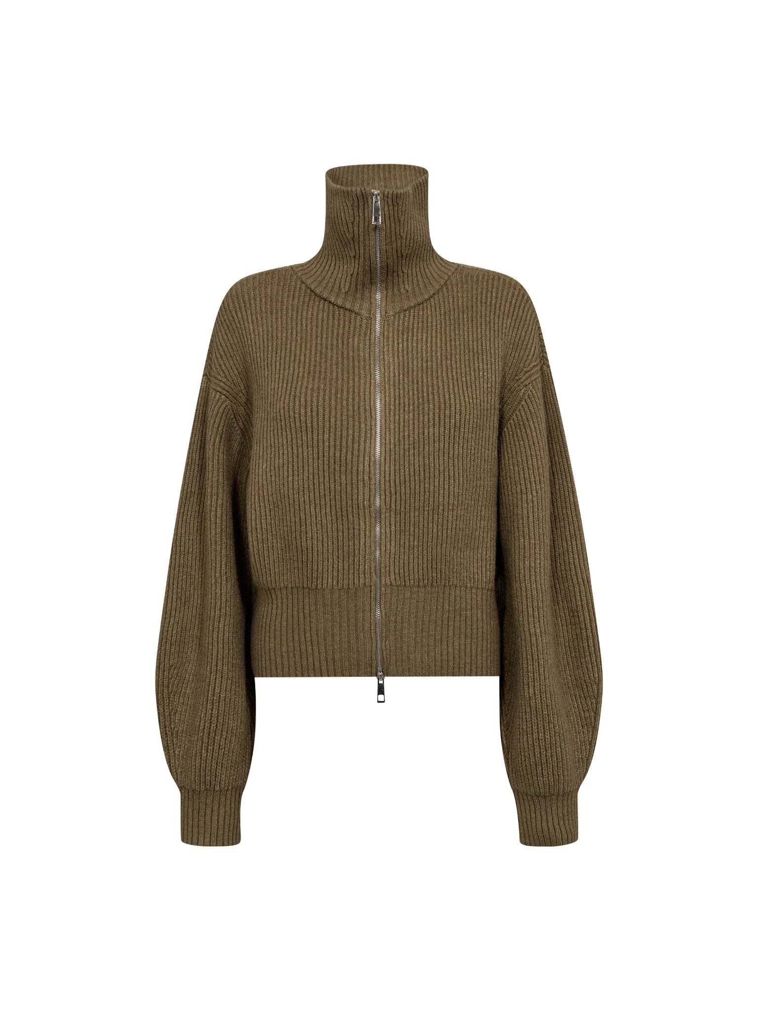 CO' COUTURE - RowCC Zip Knit Cardigan