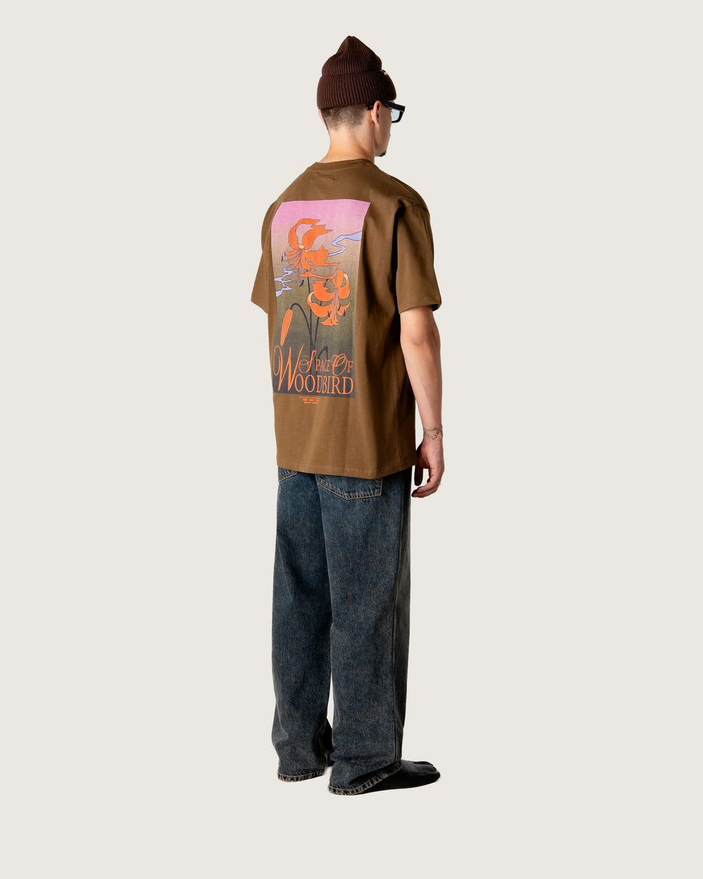 WOODBIRD - baine flower tee