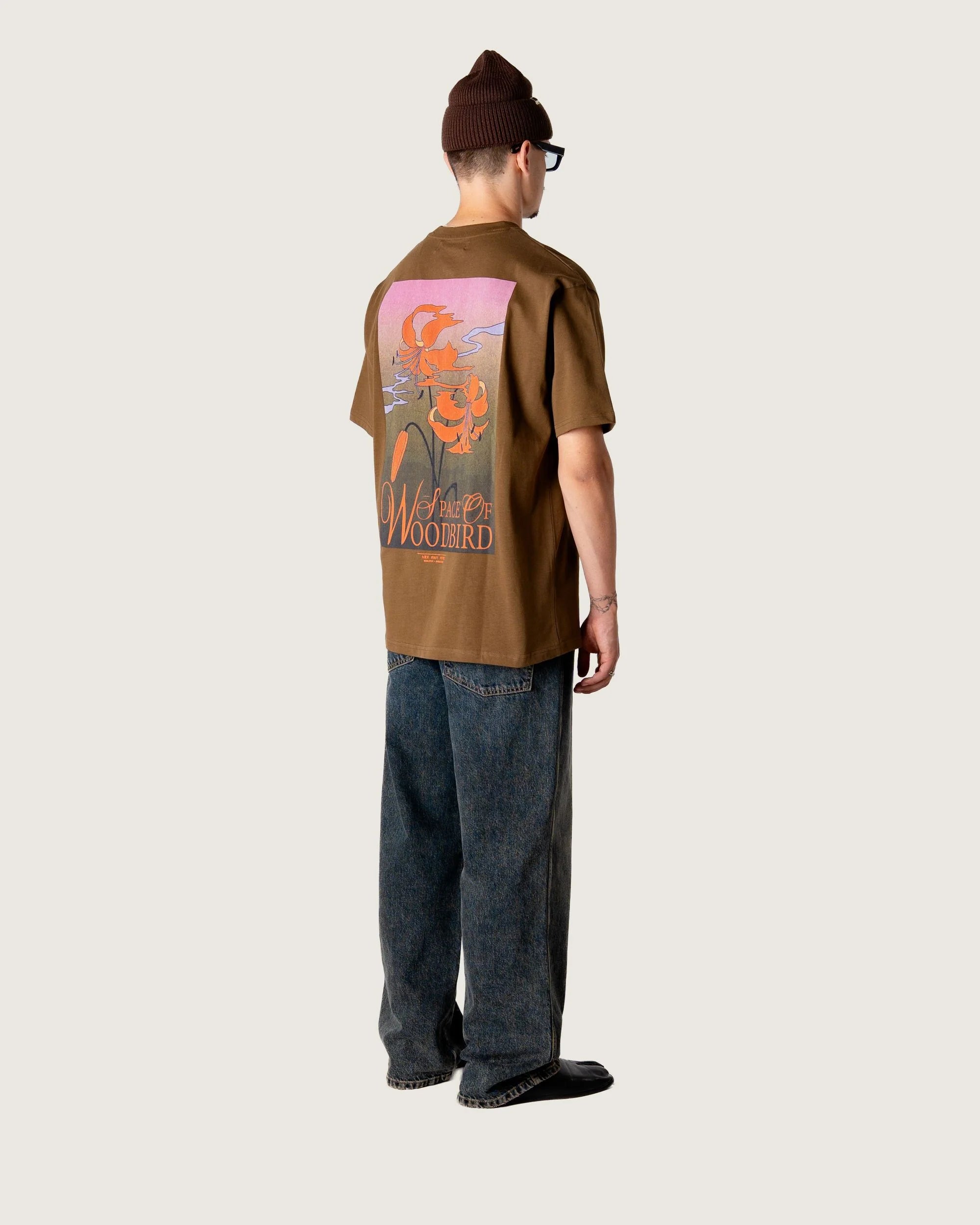 WOODBIRD - baine flower tee
