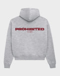 PROHIBITED - 10119 Zip-Hoodie Grey