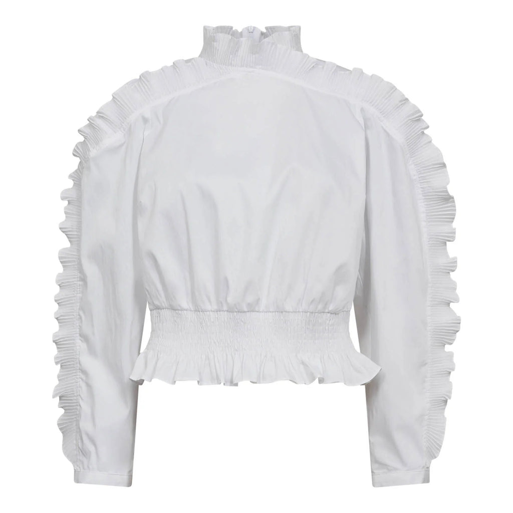 COCOUTURE - sanna cc ruffle smock blouse