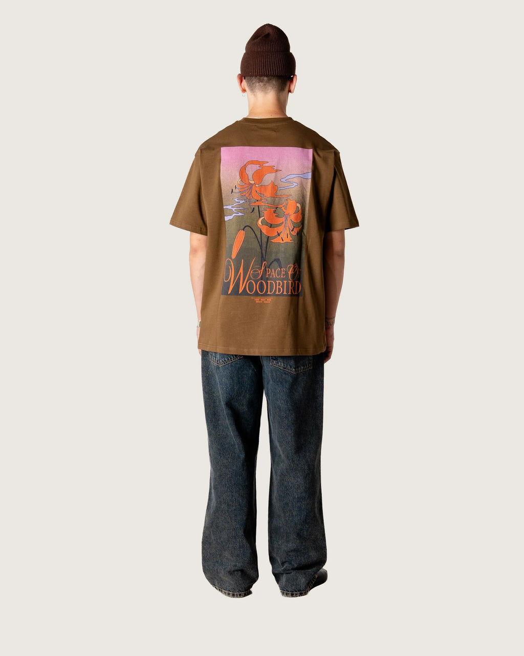 WOODBIRD - baine flower tee
