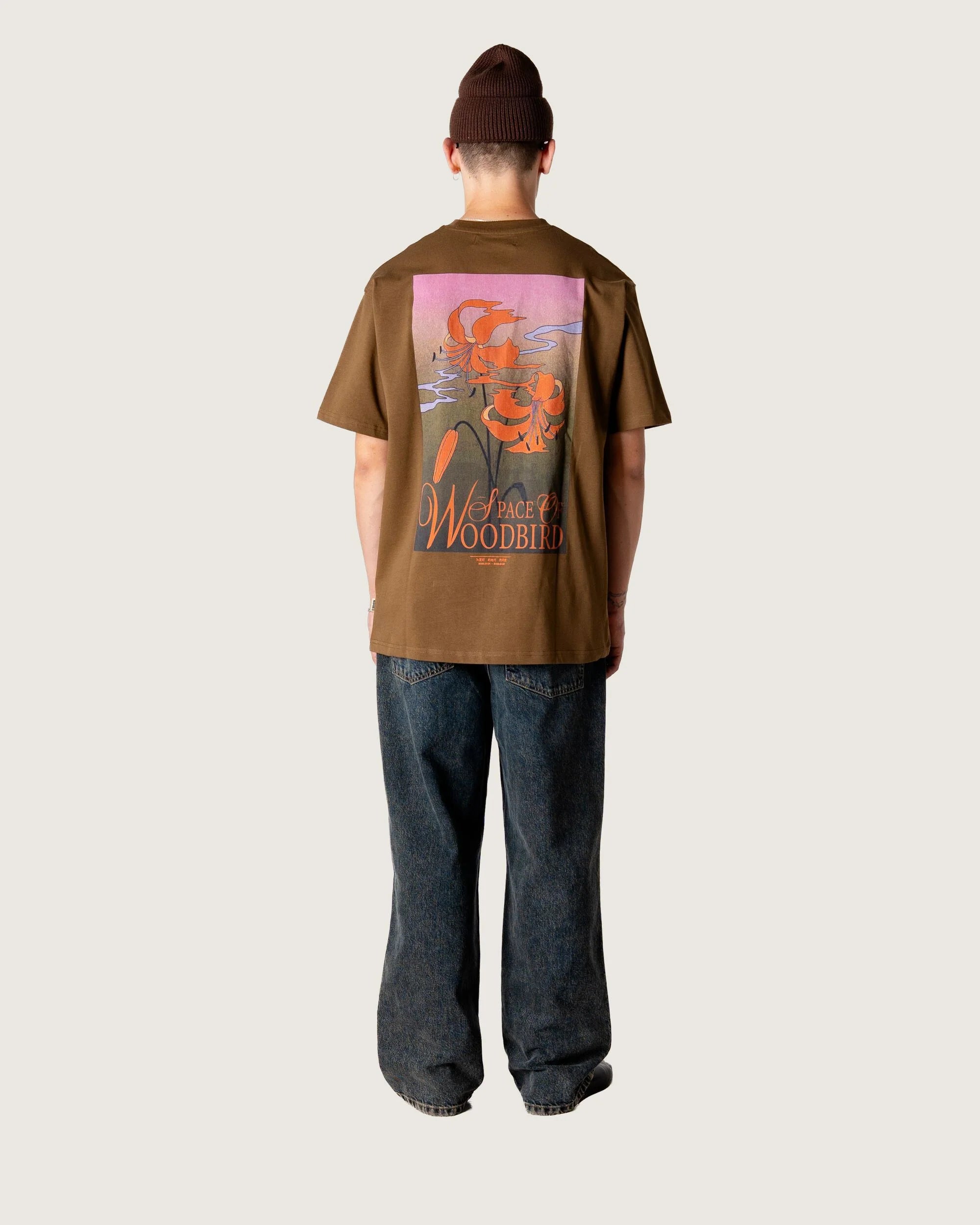 WOODBIRD - baine flower tee