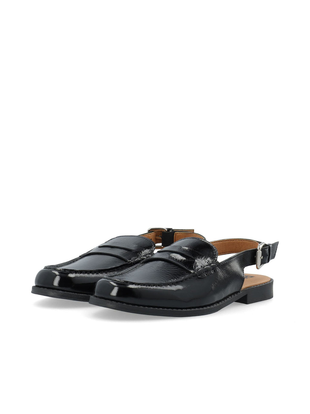 WHITE - BIAPOP LEATHER LOAFERS
