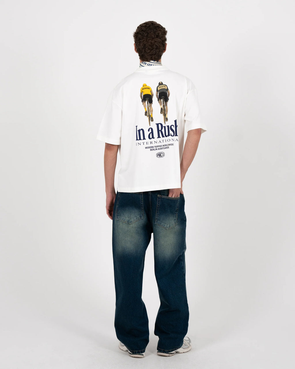 VIETATO - Ciclisti Tee Off-White