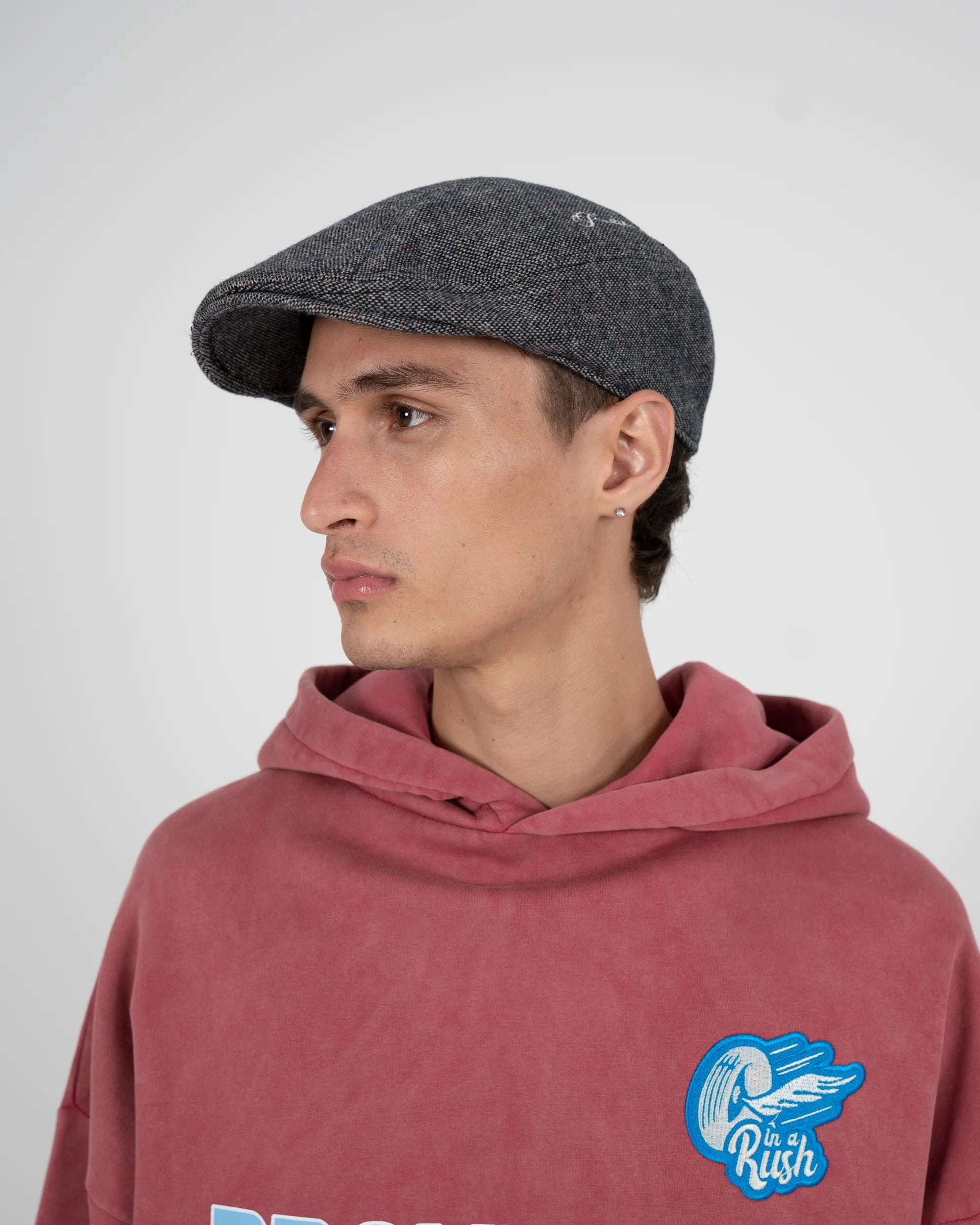 PROHIBITED - Grid Flat Cap