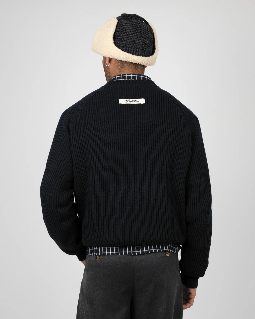 PROHIBITED - Campus Knit Sweater