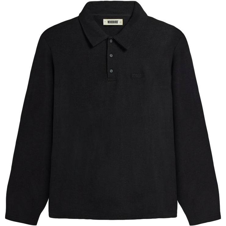 WOODBIRD - tom knitted polo