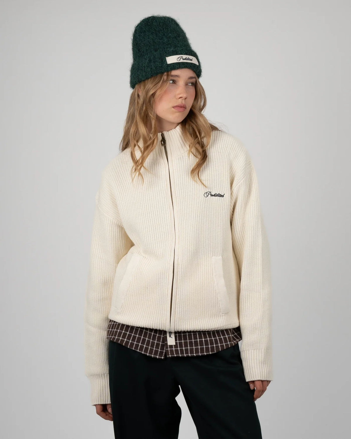 PROHIBITED - Campus Knit Jacket